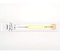 Tulip Sucre Bead Häkelnadel, 1,25 mm, weicher Griff, Occhispitze, TB13-4e