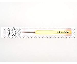 Tulip Sucre Bead Häkelnadel, 1,25 mm, weicher Griff, Occhispitze, TB13-4e