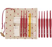 Tulip TED-001E Häkelhaken-Set, rot, 8.19.51 inches