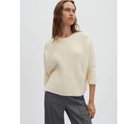 someday Damen Pullover | TUMELDA Boxy Chunky Knit Pullover aus Woll-Alpaka Mix Buttercream, M