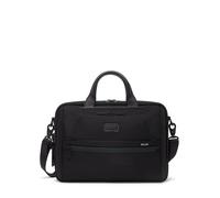Tumi Alpha 4 Black Aktentasche aus Leder Universal Black, 15 Zoll