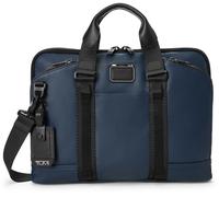 Tumi Alpha Bravo Academy Aktentasche Navy Coated Canvas + GRATIS HOTELGUTSCHEIN