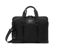TUMI - Alpha Bravo Academy Brief - kompakte Laptop-Aktentasche - Reise-Laptop-Tasche - 30 x 39,4 x 5,1 cm - für 38,1 cm (15 Zoll) große Laptops, Schwarz, Einheitsgröße, Academy Slip