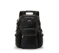 Tumi Alpha Bravo Navigation Rucksack aus Leder Schwarz