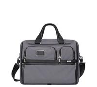 TUMI Alpha EXP Org Laptop Brief meteor grey