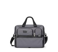 TUMI Alpha EXP Org Laptop Brief meteor grey