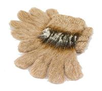 Tumia LAC 100% Alpaka Handschuhe - Handgefertigt in Bolivien - Hellbraun