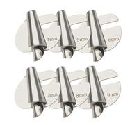 Tumintu 6-Teiliges Universal-Näh-Rollsaumfuß-Set, Nähmaschinen-Nähfuß, Säumerfuß, 4-9 mm Breit, Rollsaum-Druckfuß