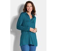 Tunika aus Viskose-Jersey türkis 22