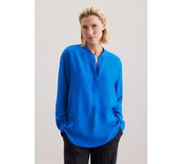 Tunika aus Viskose regular fit Blau 38 (60.133512-0096-38)