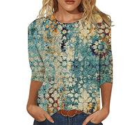 Tunika Damen Elegant Oberteile Damen Sommer Bluse Kurzarm Damen Damen Tshirt Sportshirt Damen T-Shirt Damen Sommer Longshirt Damen Damen Oberteile Sommer Damen Blusen Kurzarm Sommer（4-Dark Blue,XXL)