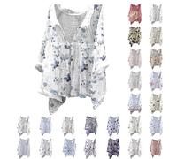 Tunika Damen Große Größen, Meine Monatsabrechnung, Leinenbluse Leinen Shirt Leinenhemd Langarm Tshirt V Ausschnitt Bluse Tunika Große Größen Oberteile Sommeroberteile Sommerblusen Leicht