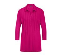 Tunika GOLDNER "Kurzgröße Elegantes Blusenshirt mit Biesen", Damen, Gr. 23, pink, Obermaterial: 95% Viskose CV. 5% Elasthan EL., figurumspielend, Tuniken, stretchbequeme Jerseyqualität (85968759-23) p