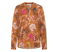 Tunika in curry bedruckt 44