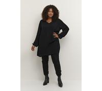 Kaffe Tunika in Schwarz - 54% | Größe 48 | Damen Blusen