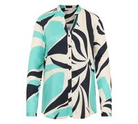 Tunika in türkis bedruckt 38