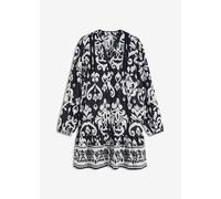 Tunika-Kleid aus fließender Viskose 44