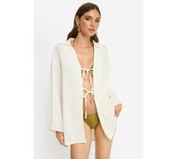 LSCN BY LASCANA Tunika Damen creme Gr.40