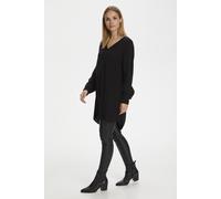 KAFFE Tunika Amber Damen Tunika Amber Langarm V Ausschnitt Shirt Casual Basic Black deep 46
