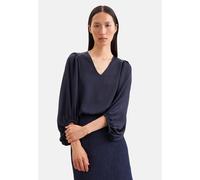 Tunika SEIDENSTICKER, Damen, Gr. 44, blau, 75% Acetat, 25% Polyester, unifarben, Tuniken (72162724-44) blau