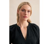 Tunika SEIDENSTICKER "Schwarze Rose", Damen, Gr. 38, schwarz, 100% Leinen, unifarben, Tuniken (12044851-38) schwarz