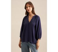 Tunika SEIDENSTICKER "Schwarze Rose", Damen, Gr. 44, blau (marineblau), 88% Modal, 12% Polyester, unifarben, Tuniken (93771126-44) marineblau