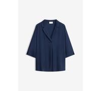 Tunika-Shirt aus fließendem Viskose-Piqué 44/46 (L)