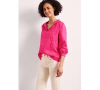 Street One Frauen Tunika aus Leinen mit Rüschen in Pink, Gr: 36