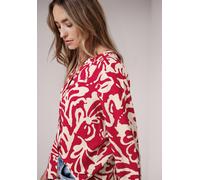 3/4-Arm Bluse mit Tapedetails