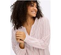 Tunika weiß-erdbeere-gestreift 50