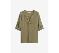 Tunikabluse aus fließender Viskose 44