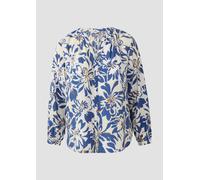Tunikabluse aus Viskosemix mit All-over-Print 50 creme 2174268.02A1.50