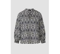 s.Oliver Blouse Marine Blue Größe: 48 | Blusen Outlet | Damen | Blau