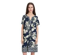 Betty Barclay Damen Tunikakleid Kurzarm 44, Dark Blue/Green