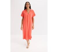 bonprix Oversize-Passform, Kaftan-Schnitt, Kimonoärmel, aus Baumwolle (31081243-40) helllachs