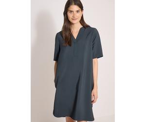 Tunikakleid CECIL, Damen, Gr. XS (36), US-Größen, palm breeze grün, Stoff, 86% Viskose, 14% Nylon, unifarben, comfort fit knielang, Rundhals, normaler Saum, Kleider, knielang (70963866-XS) palm breeze