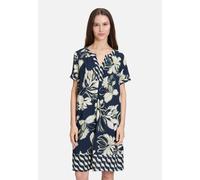 Tunikakleid kurzarm Dark Blue/Green 44