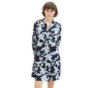 Tom Tailor Strickkleider printed dress with volant 36