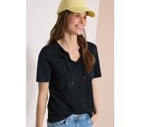 Tunikashirt CECIL, Damen, Gr. L (42), palm breeze grün, Web, 100% Baumwolle, unifarben, comfort fit normal, Rundhals, abgesteppt, Shirts, im Tunika-Style (92996750-L) palm breeze grün