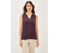 Cecil Damen Split Neck Top in Rot, Gr: L