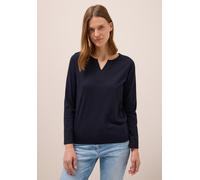 CECIL Damen 3227648 Shirt im Tunika-Look, urban Dark Blue, Medium