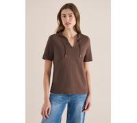 Tunikashirt CECIL, Damen, Gr. XXL (46), urban taupe, Web, 100% Baumwolle, unifarben, comfort fit normal, Rundhals, abgesteppt, Shirts, im Tunika-Style (38625935-XXL) urban taupe