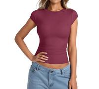 Tuniken Bunt Spitze Glitzer Longshirts Gestreifte Kleider Wickeltop Knopfleiste Damentops Fledermausärmel Rollkragenshirt Löchern Royalblau Unter Kurzes Grace Magenta Ballonärmeln Silberne Muskel