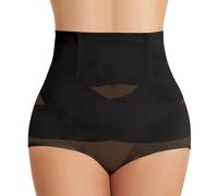 Tuopuda Figurformende Unterwäsche Shapewear Damen Body Hohe Taille Bauchweg Hose Butt Lifter Shape Unterhose Formslip Unterbauch Shapewear, Schwarz, XL