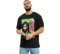 Mister Tee Herren T-Shirt Tupac California Love Retro Oversize Schwarz/Mischfarben Größe M