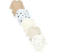TupTam Baby Wickelbody Langarm 5er Pack Baumwolle