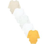 TupTam Baby Wickelbody Langarm 5er Pack Baumwolle