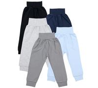TupTam Pumphose Baby 5er Pack Unisex - Bequeme Baby Hose für Jungen und Mädchen aus Oeko-Tex Baumwolle, Farbe: Junge 5, Größe: 74