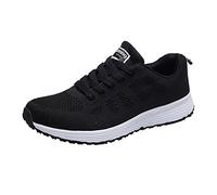 TUQIDEWU Damen Laufschuhe Turnschuhe Mode Sneaker Damen Sommer Sportschuhe Sneaker Atmungsaktives Joggingschuhe Leichte rutschfest Straßenlaufschuhe Walkingschuhe Gym Fitness Running Shoes Women