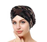 Turban Damen Elegante Kopftuch Beani Hat Bandana Haar Muslim Sonnenschutz Chemo Kappe Haarverlust Islamischen Abaya Dubai Hidschab Stretch Stirnband Mütze Kappe Tied Head Wrap 2024